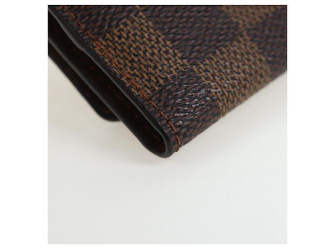 LOUIS VUITTON Damier Ebene Gemelos Silver Auth 206661V Plata - vista 15