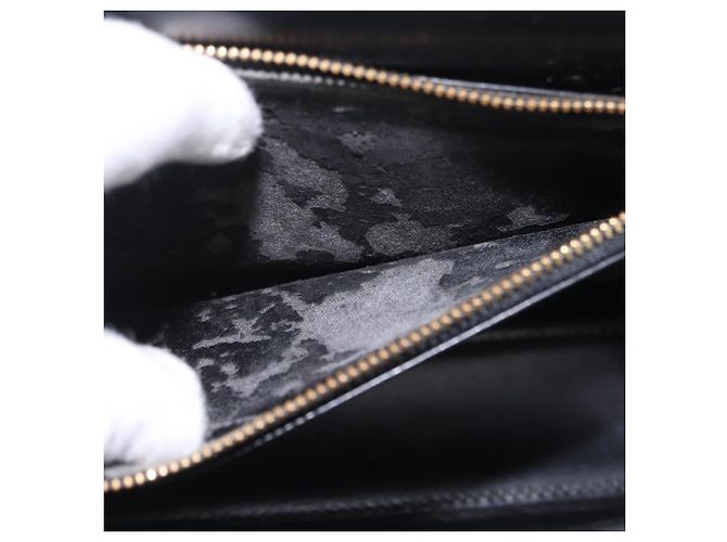 Borsa a mano LOUIS VUITTON Epi Malesherbes Nera M52372 LV Auth ep16338A Nero - vista 11