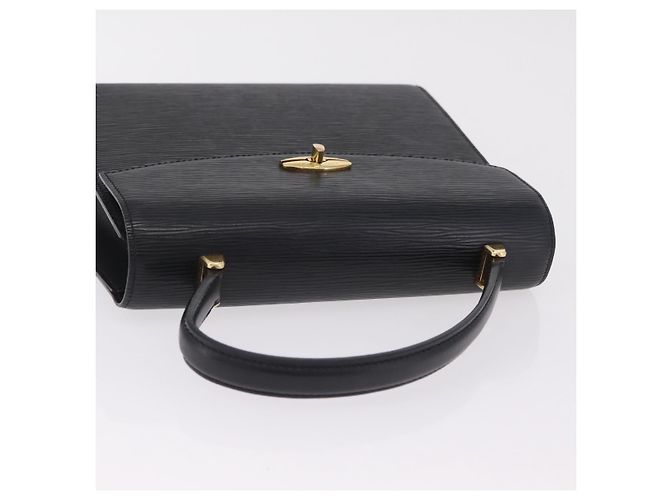 Borsa a mano LOUIS VUITTON Epi Malesherbes Nera M52372 LV Auth ep16338A Nero - vista 14