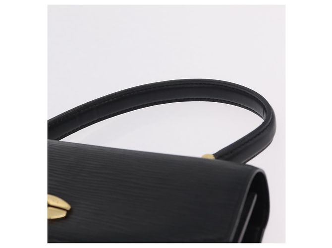 Borsa a mano LOUIS VUITTON Epi Malesherbes Nera M52372 LV Auth ep16338A Nero - vista 15
