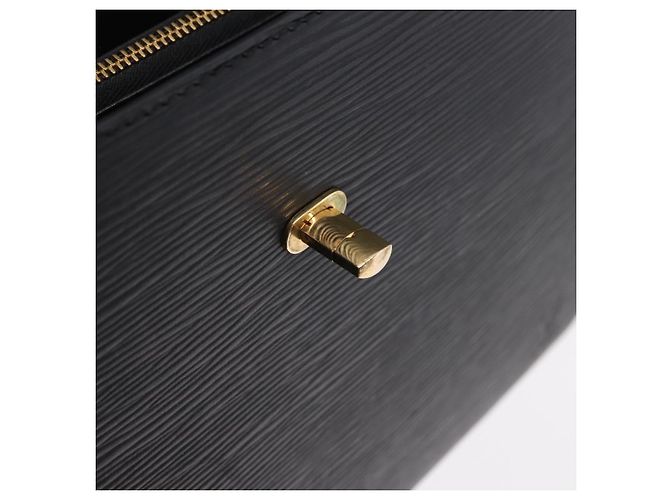 Borsa a mano LOUIS VUITTON Epi Malesherbes Nera M52372 LV Auth ep16338A Nero - vista 25