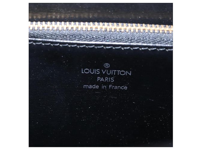 Borsa a mano LOUIS VUITTON Epi Malesherbes Nera M52372 LV Auth ep16338A Nero - vista 26