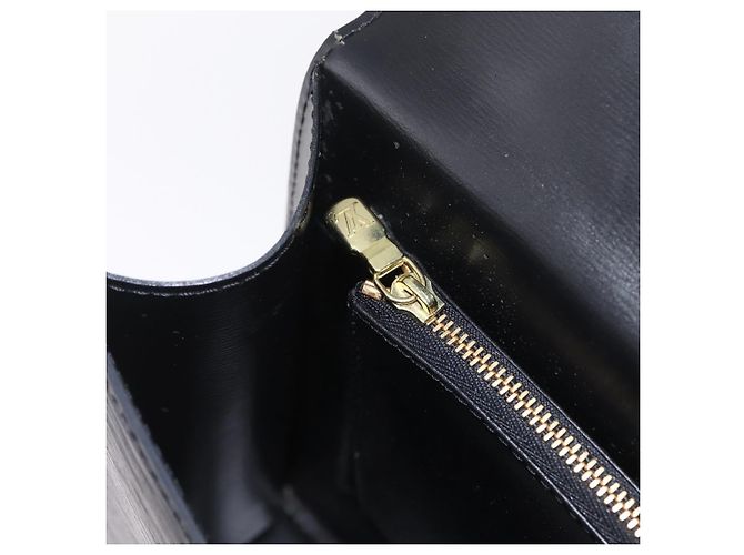 Borsa a mano LOUIS VUITTON Epi Malesherbes Nera M52372 LV Auth ep16338A Nero - vista 29