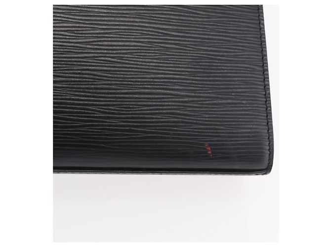 Borsa a mano LOUIS VUITTON Epi Malesherbes Nera M52372 LV Auth ep16338A Nero - vista 3