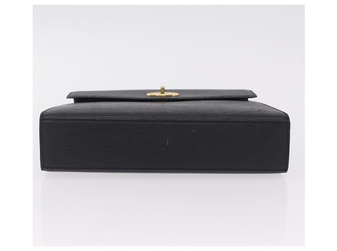 Borsa a mano LOUIS VUITTON Epi Malesherbes Nera M52372 LV Auth ep16338A Nero - vista 7