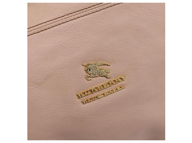 Borsa Tote BURBERRY Blue Label in pelle Beige Oro Auth bs37492 D'oro - vista 19