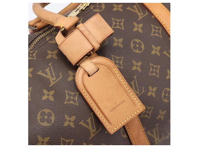 LOUIS VUITTON Monogram Keepall 50 Boston Bag M41426 LV Auth BA15561A Monogramme - vue 18