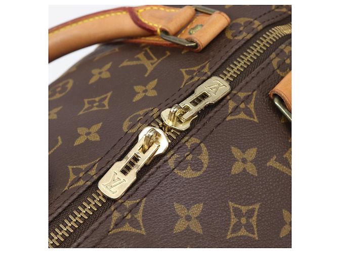 LOUIS VUITTON Monogram Keepall 50 Boston Bag M41426 LV Auth BA15561A Monogramme - vue 19