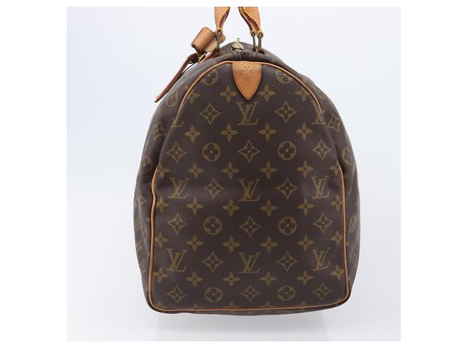 LOUIS VUITTON Monogram Keepall 50 Boston Bag M41426 LV Auth BA15561A Monogramme - vue 3