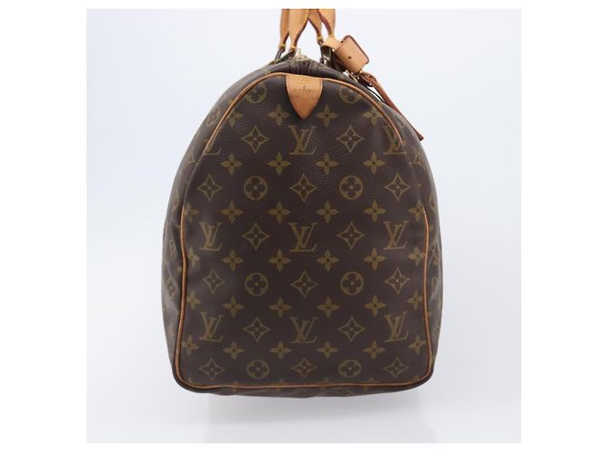 LOUIS VUITTON Monogram Keepall 50 Boston Bag M41426 LV Auth BA15561A Monogramme - vue 4
