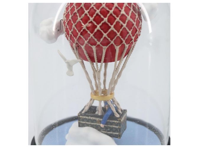 LOUIS VUITTON Almaero Snow Globe Glass Red Blue LV Auth 205963 - view 11