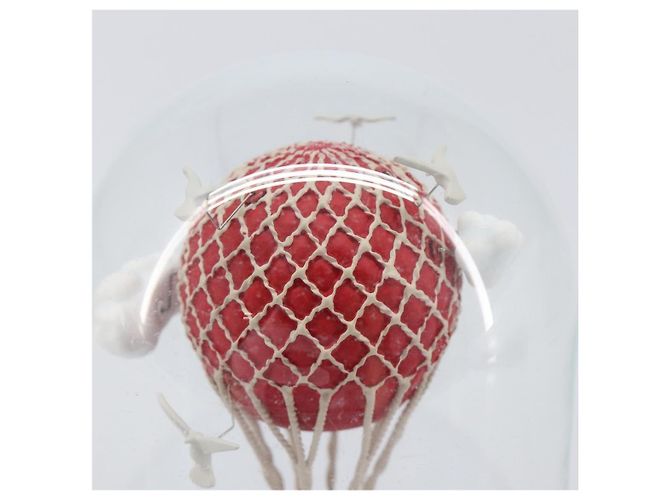 LOUIS VUITTON Almaero Snow Globe Glass Red Blue LV Auth 205963 - view 12