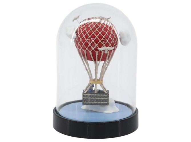 LOUIS VUITTON Almaero Snow Globe Glass Red Blue LV Auth 205963 - view 2