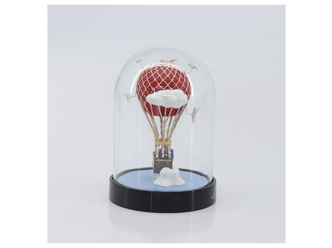 LOUIS VUITTON Almaero Snow Globe Glass Red Blue LV Auth 205963 - view 4