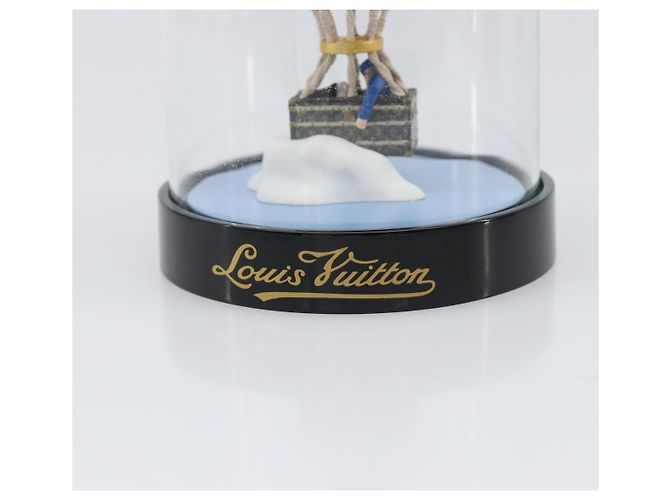 LOUIS VUITTON Almaero Snow Globe Glass Red Blue LV Auth 205963 - view 9