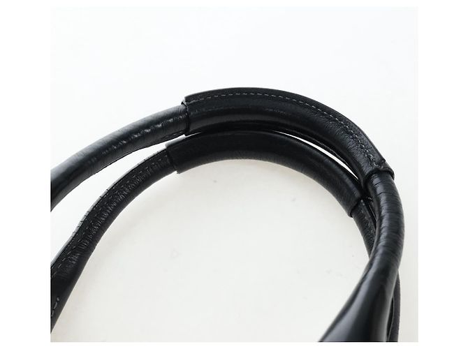 Chloé Bolso Chloe Paddington de cuero negro oro plata Auth BA16003V Dorado - vista 14