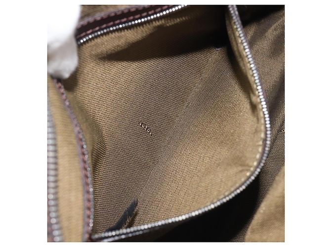 FENDI Zucca Canvas Handtasche 2way Schwarz Braun Auth 206742V - Ansicht 26