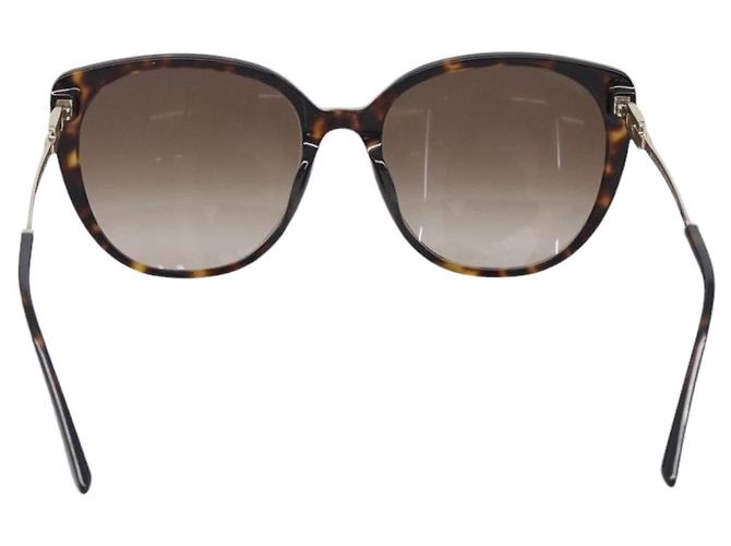 Bulgari BVLGARI Sonnenbrille Kunststoff Schwarz Goldfarben Auth BA16152V - Ansicht 2