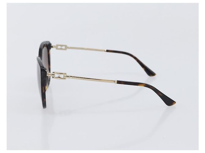 Bulgari BVLGARI Sonnenbrille Kunststoff Schwarz Goldfarben Auth BA16152V - Ansicht 3