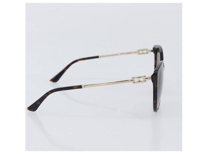 Bulgari BVLGARI Sonnenbrille Kunststoff Schwarz Goldfarben Auth BA16152V - Ansicht 4
