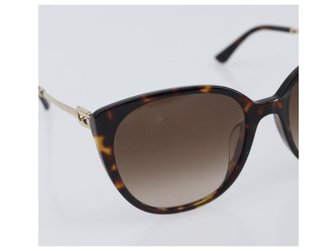Bulgari BVLGARI Sonnenbrille Kunststoff Schwarz Goldfarben Auth BA16152V - Ansicht 5