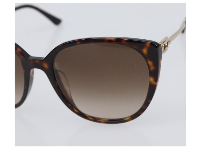 Bulgari BVLGARI Sonnenbrille Kunststoff Schwarz Goldfarben Auth BA16152V - Ansicht 6