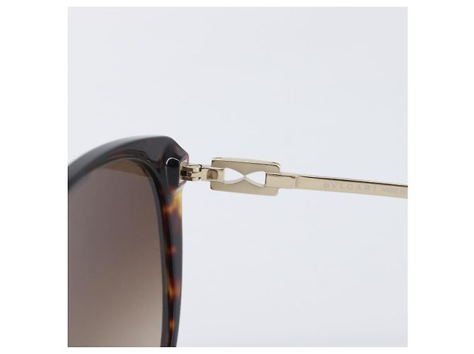 Bulgari BVLGARI Sonnenbrille Kunststoff Schwarz Goldfarben Auth BA16152V - Ansicht 8