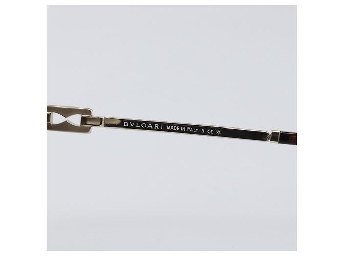 Bulgari BVLGARI Sonnenbrille Kunststoff Schwarz Goldfarben Auth BA16152V - Ansicht 9