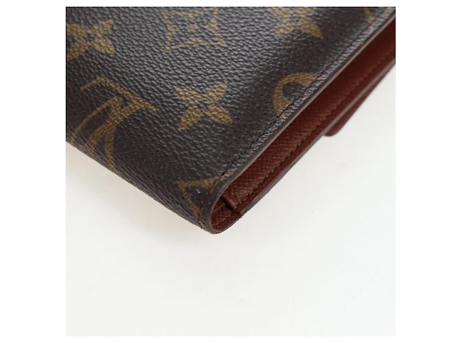 LOUIS VUITTON Monogram Porte TresorEtui Papie Wallet M61202 LV Auth BA15784 Monogramma - vista 17