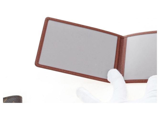 LOUIS VUITTON Monogram Porte TresorEtui Papie Wallet M61202 LV Auth BA15784 Monogramma - vista 30