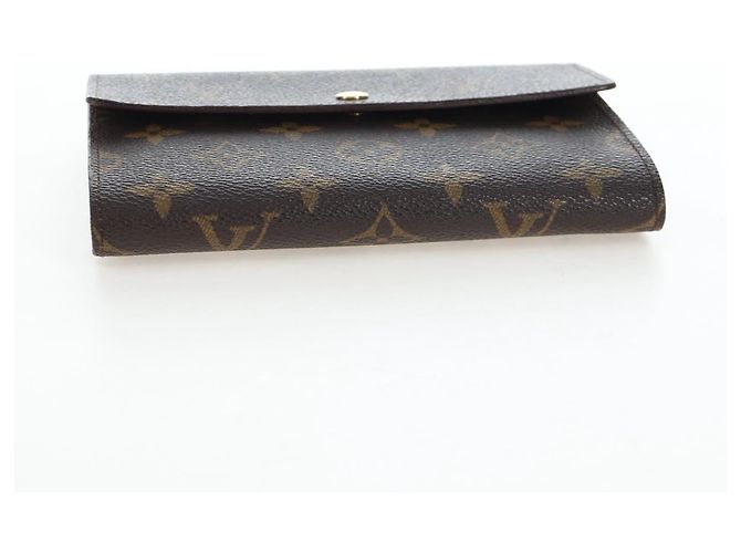 LOUIS VUITTON Monogram Porte TresorEtui Papie Wallet M61202 LV Auth BA15784 Monogramma - vista 6