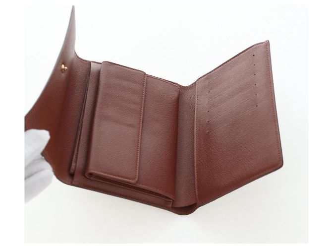 LOUIS VUITTON Monogram Porte TresorEtui Papie Wallet M61202 LV Auth BA15784 Monogramma - vista 7