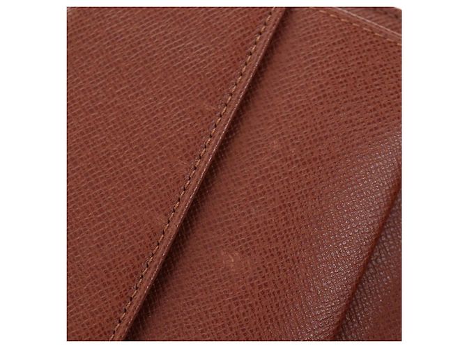 LOUIS VUITTON Monogram Porte TresorEtui Papie Wallet M61202 LV Auth BA15784 Monogramma - vista 8