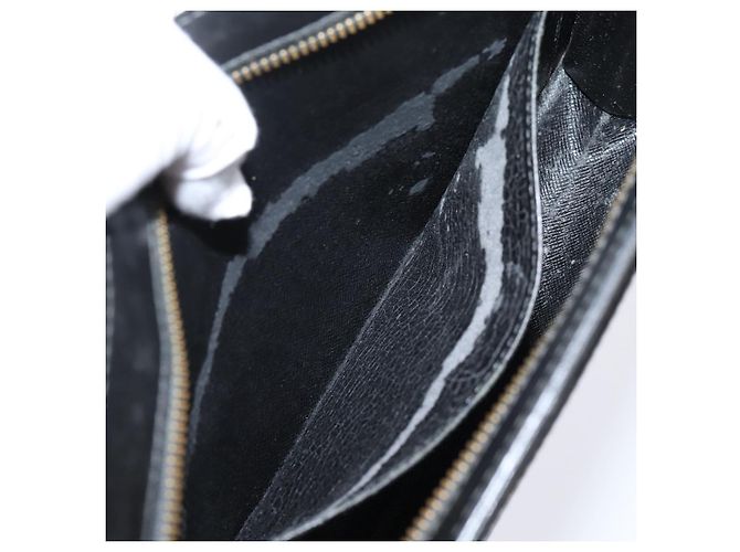 LOUIS VUITTON Epi Pochette Homme Clutch Bag Black M52522 LV Auth 206633 Nero - vista 20