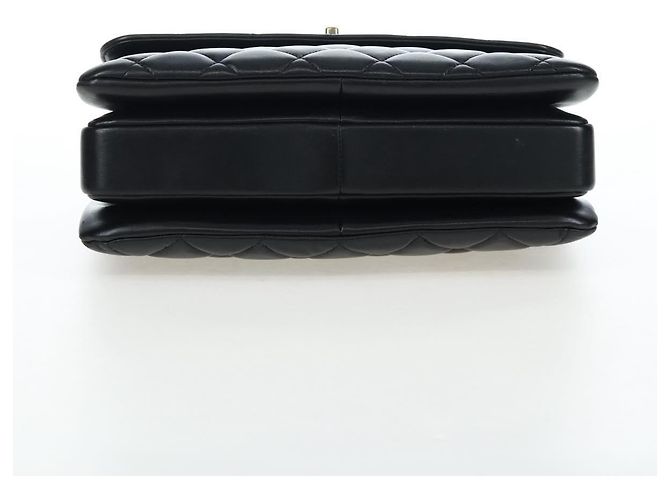 Borsa CHANEL Matelasse Trendy CC in pelle d'agnello 2way Nero Oro CC Auth 206325SV D'oro - vista 5