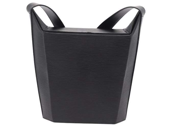 Sac à épaule LOUIS VUITTON Epi Sax Noir M80161 LV Auth ep16280 - vue 13
