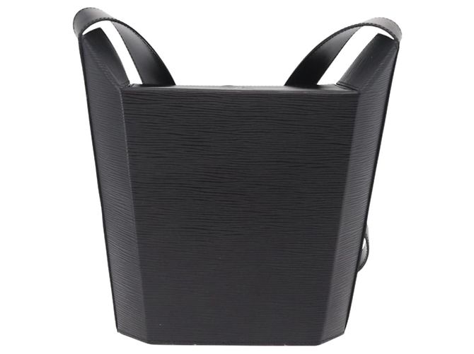 Sac à épaule LOUIS VUITTON Epi Sax Noir M80161 LV Auth ep16280 - vue 2