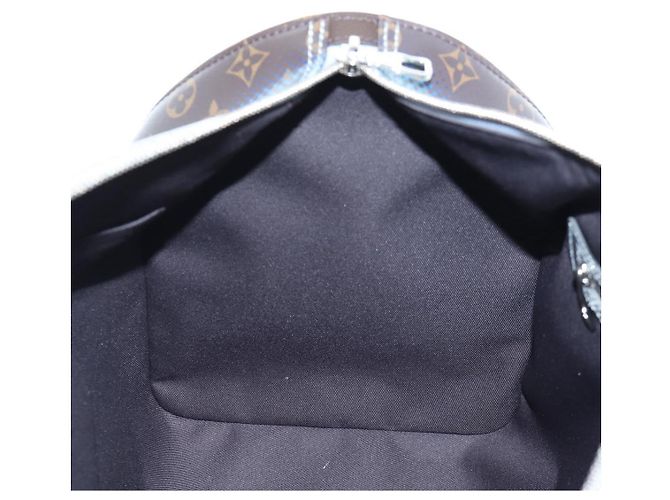 LOUIS VUITTON Metallic Nebula Keepall Bandouliere 50 M23118 Auth mr2940SM Plata Monograma - vista 28