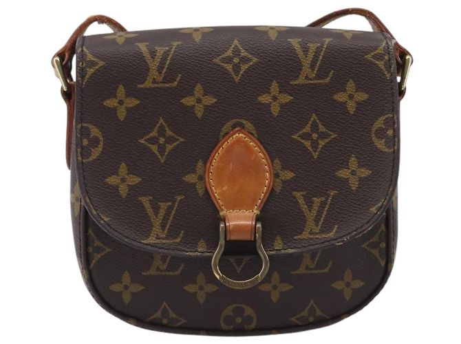 LOUIS VUITTON Monogram Saint Cloud PM Shoulder Bag M51244 LV Auth BA16135 Monograma - vista 13