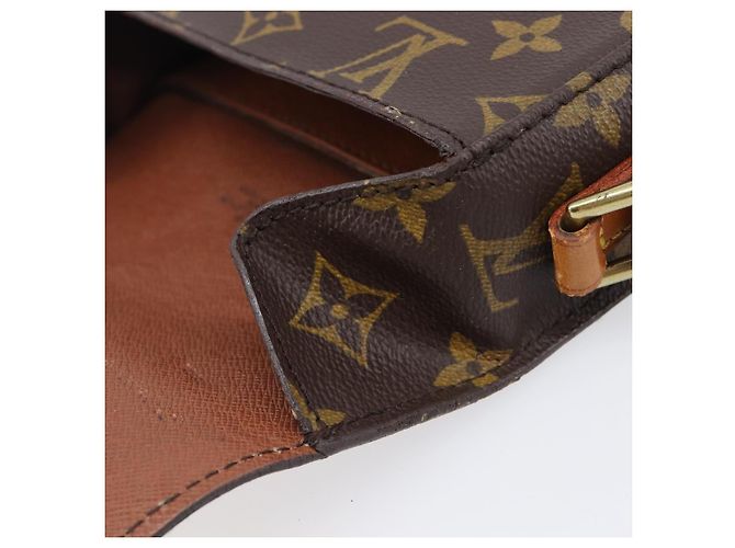 LOUIS VUITTON Monogram Saint Cloud PM Shoulder Bag M51244 LV Auth BA16135 Monograma - vista 25