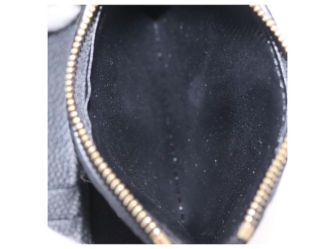 LOUIS VUITTON Empreinte Portefeuille Victorine Wallet M83590 LV Auth 205415M Nero Monogramma - vista 10