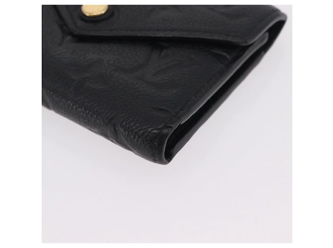 LOUIS VUITTON Empreinte Portefeuille Victorine Wallet M83590 LV Auth 205415M Nero Monogramma - vista 14