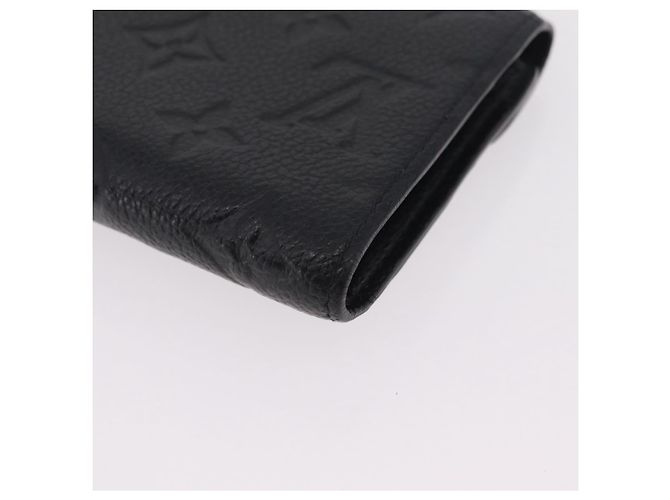 LOUIS VUITTON Empreinte Portefeuille Victorine Wallet M83590 LV Auth 205415M Nero Monogramma - vista 16