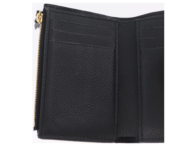 LOUIS VUITTON Empreinte Portefeuille Victorine Wallet M83590 LV Auth 205415M Nero Monogramma - vista 18