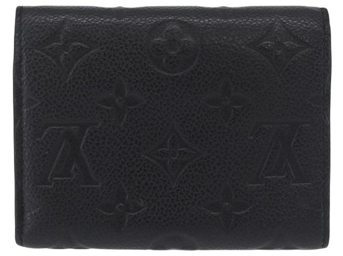 LOUIS VUITTON Empreinte Portefeuille Victorine Wallet M83590 LV Auth 205415M Nero Monogramma - vista 2
