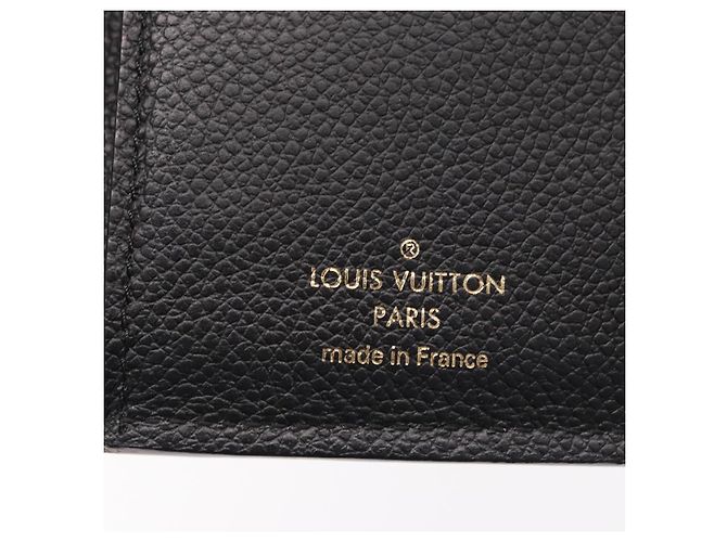 LOUIS VUITTON Empreinte Portefeuille Victorine Wallet M83590 LV Auth 205415M Nero Monogramma - vista 20