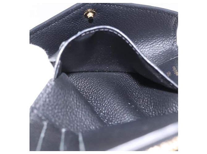LOUIS VUITTON Empreinte Portefeuille Victorine Wallet M83590 LV Auth 205415M Nero Monogramma - vista 21
