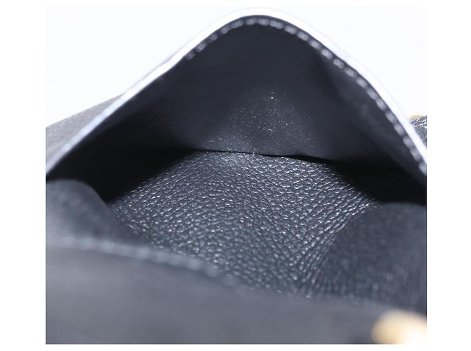 LOUIS VUITTON Empreinte Portefeuille Victorine Wallet M83590 LV Auth 205415M Nero Monogramma - vista 22