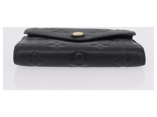 LOUIS VUITTON Empreinte Portefeuille Victorine Wallet M83590 LV Auth 205415M Nero Monogramma - vista 6