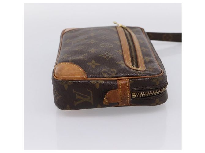 LOUIS VUITTON Monogram Marly Dragonne GM Clutch Bag M51825 LV Auth 205434A Monogramme - vue 4